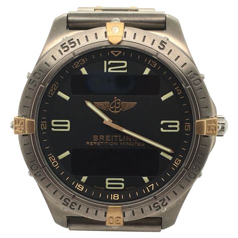 breitling professional aerospace titanium|Breitling titanium aerospace wat.